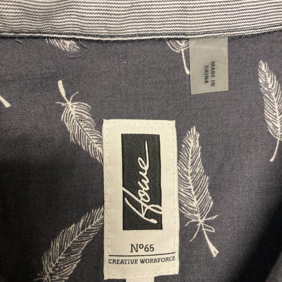 Men's Howe No65 Button Down Short Sleeve Casual Vintage Shirt XL - Picture 3 of 5